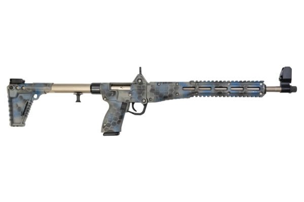 Kel-Tec Sub 2000 Gen2 9mm Carbine with Hex KAOS TriCoat Cerakote Stock and Nickel Boron