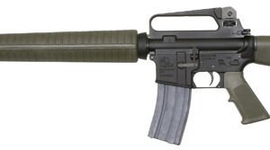 Armalite M15A2B Tactical AR-15 Rifle, 223 Remington, 20″ Chrome Lined HBAR, Semi-Auto, Black Fbrglass Stock, Black Steel Finish, 30 Rds