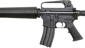 Armalite M15A2CB Tactical AR-15 Rifle, 223 Remington, 16″ Chrome Lined, Semi-Auto, Black Fbrglass Stock, Black Steel Finish, 30 Rds
