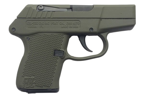 KELTEC P-3AT 380 ACP CERAKOTE OD GREEN PISTOL