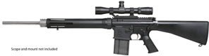 Armalite 10T Semi-Auto Rifle 10TBN338F, 338 Federal, 22 in, A2 Buttstock, Black Finish, Nat Match Trig