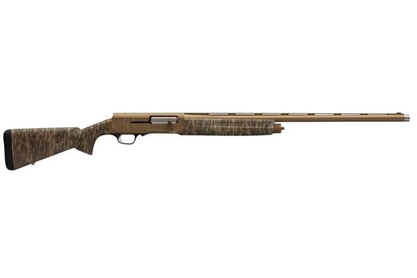 Browning A5 Wicked Wing 12 Gauge Shotgun with Mossy Oak Bottomland Stock and Burnt Bronze Cerakote Finish